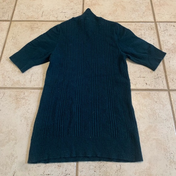 REPEAT Cashmere Ribbed Turtleneck Sweater Dress - Size 36 / XS - Picture 5 of 6